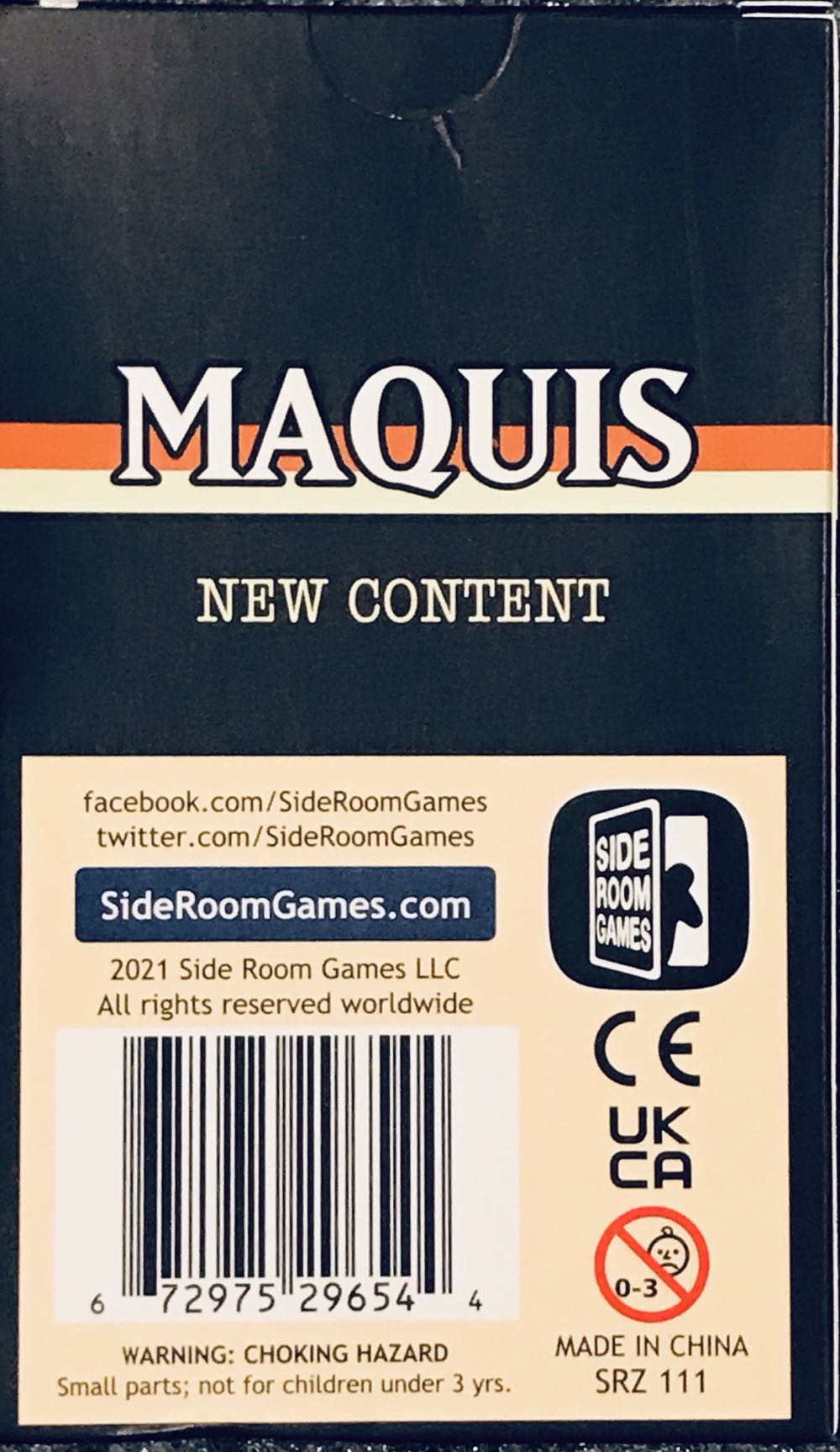 Maquis: New Content  (1) board game collectible [Barcode 672975296544] - Main Image 2