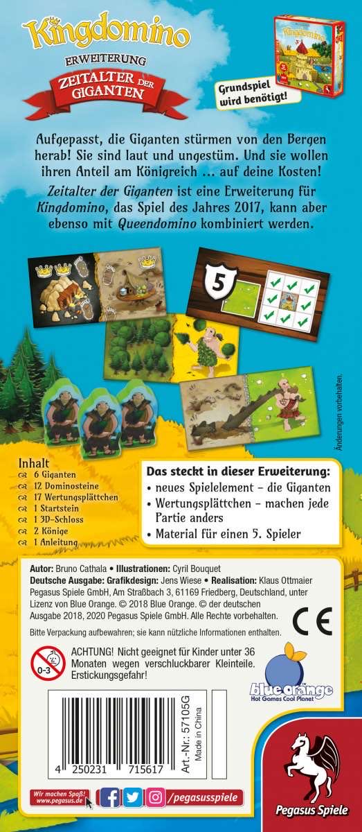 Kingdomino - Zeitalter der Giganten  (2-5) board game collectible [Barcode 4250231715617] - Main Image 2