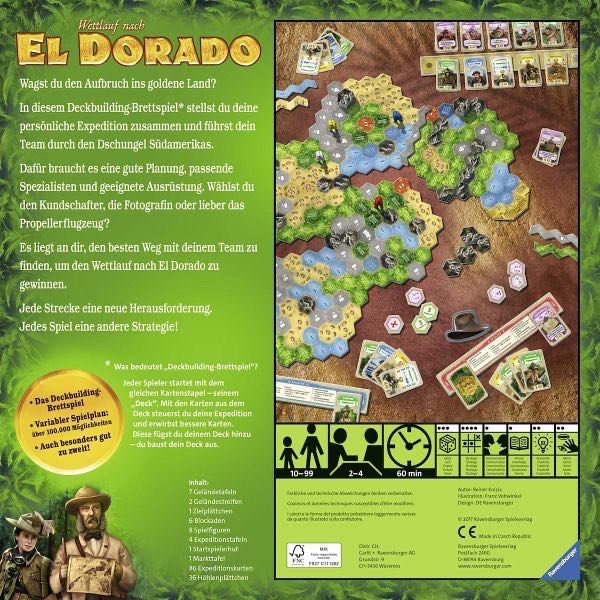 Wettlauf nach El Dorado  (4) board game collectible [Barcode 4005556267200] - Main Image 2