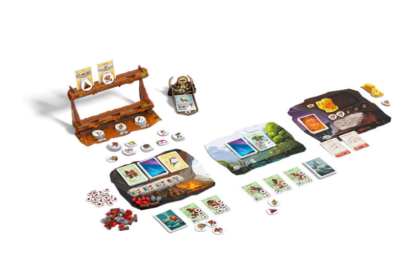 Paleo German Edition  (2-4) board game collectible [Barcode 4015566018402] - Main Image 4