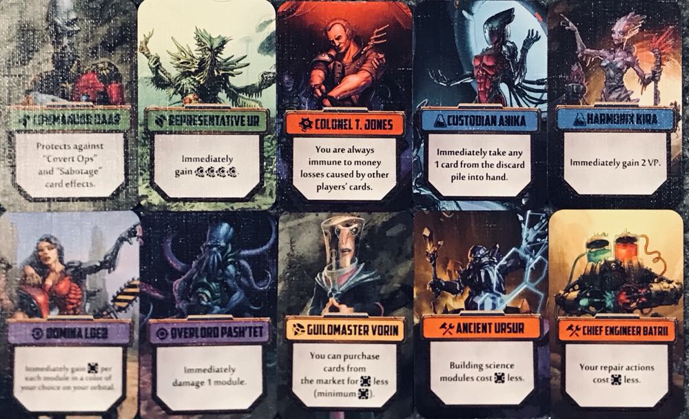 Star Scrappers Orbital: Envoys   (1 to 5) board game collectible - Main Image 4