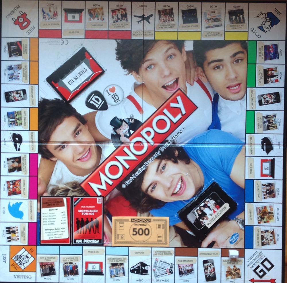 One Direction  board game collectible [Barcode 5036905021418] - Main Image 2