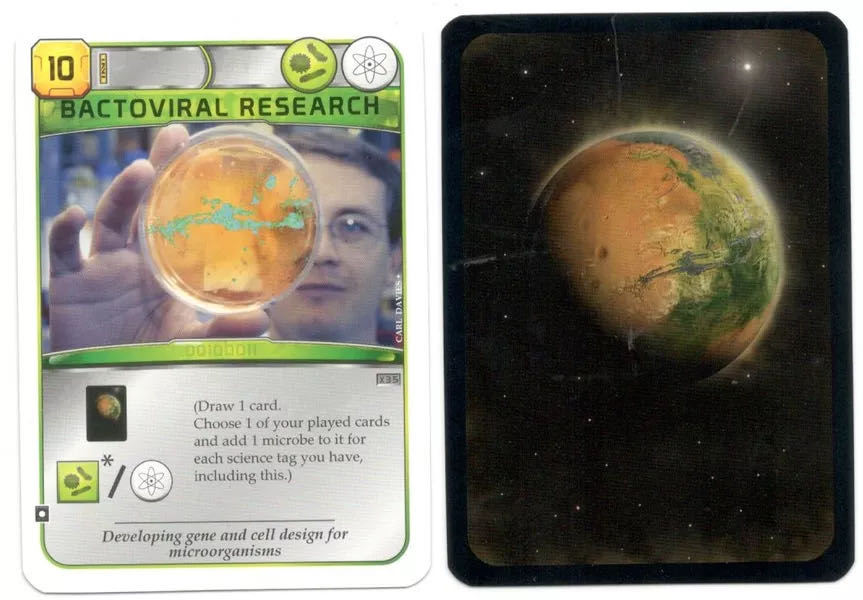 Terraforming Mars: Bactoviral Research Promo (Summer 2021)  board game collectible - Main Image 2