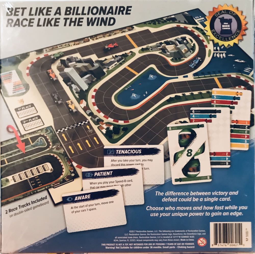 Downforce   (2-6) board game collectible [Barcode 857476008210] - Main Image 2