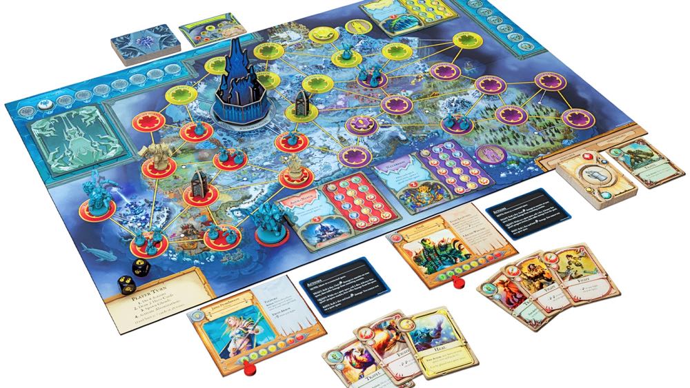 World Of Warcraft: Wrath Of The Lich King Pandemic  (1-5) board game collectible [Barcode 841333113056] - Main Image 2