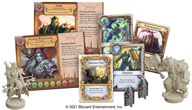 World Of Warcraft: Wrath Of The Lich King Pandemic  (1-5) board game collectible [Barcode 841333113056] - Main Image 3