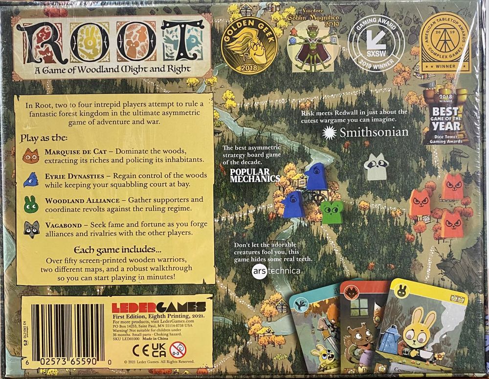 Root  (1-4) board game collectible [Barcode 099451118754] - Main Image 2