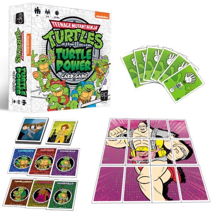 TMNT Turtle Power Card Game  (3 - 6) board game collectible [Barcode 700304155122] - Main Image 4