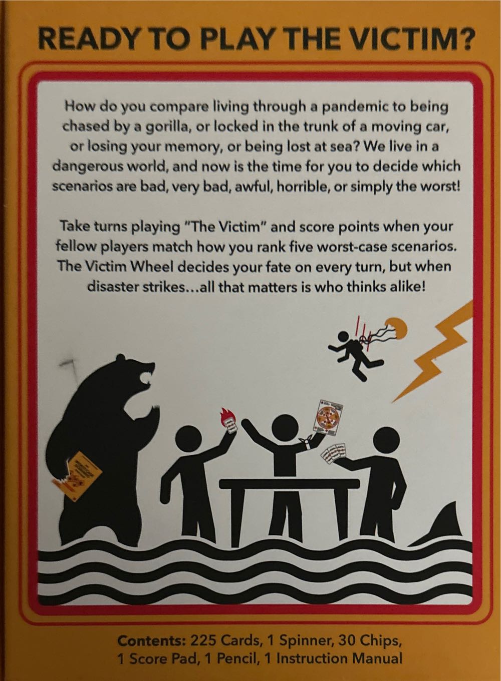 The Worst Case Scenario Card Game  (3-6) board game collectible [Barcode 635975181951] - Main Image 2