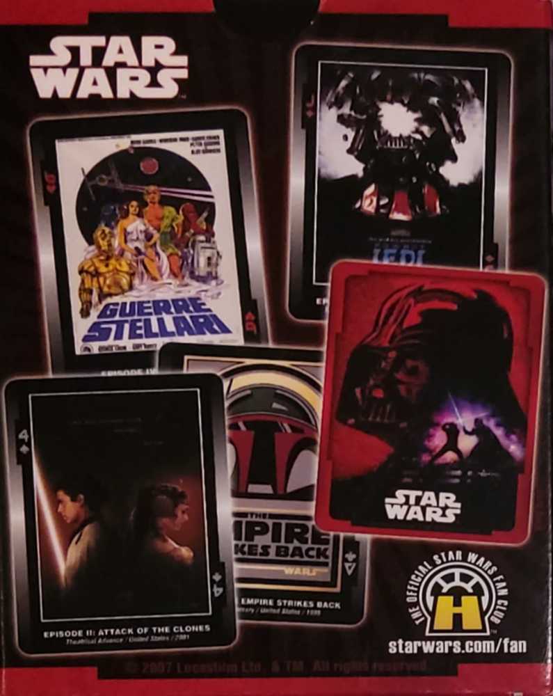 Star Wars: Playing Cards: Poster  (2+) board game collectible [Barcode 757951170107] - Main Image 2