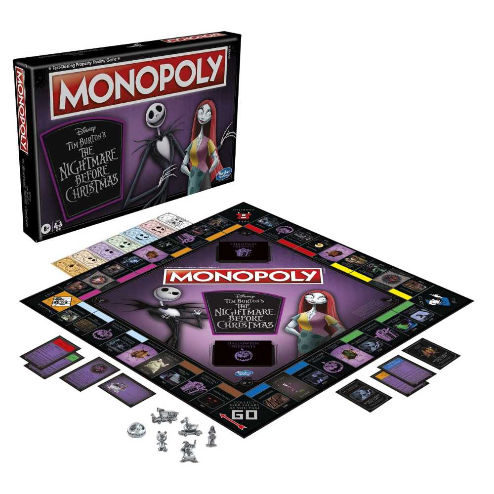 Tim Burton’s The Nightmare Before Christmas  (2-6) board game collectible [Barcode 195166161037] - Main Image 2