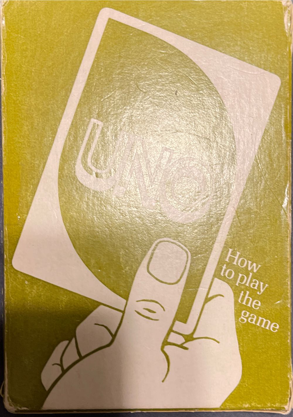 1 Original Green Uno Card Set  board game collectible - Main Image 2