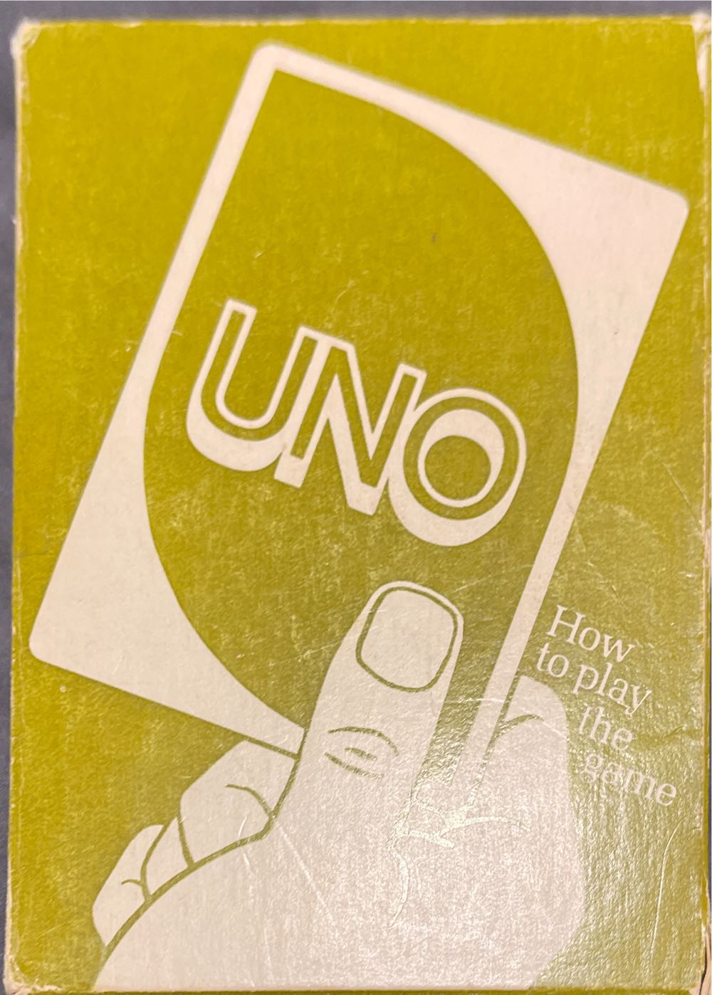 1 Original Green Uno Card Set  board game collectible - Main Image 3