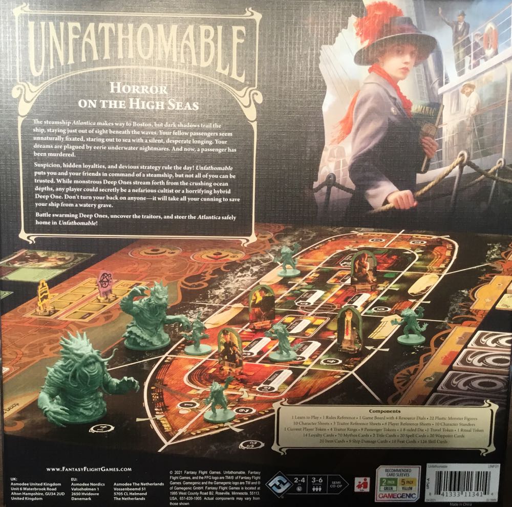 Unfathomable  (4-6) board game collectible [Barcode 841333113414] - Main Image 2