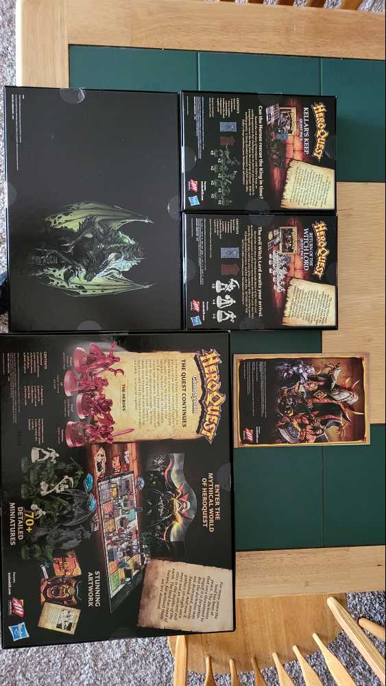 Heroquest HasLab Mythic Tier Edition  (2-5) board game collectible - Main Image 2