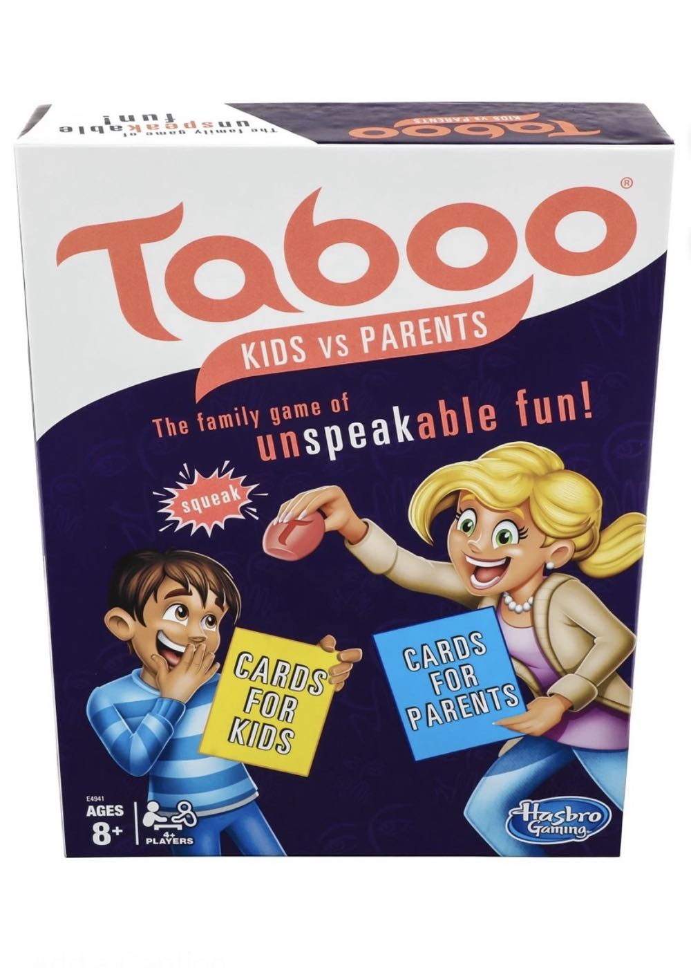 Taboo: Kids vs Parents (*2/4+ players | 8+ | *5–? min.)  (4+) board game collectible [Barcode 630509747801] - Main Image 4