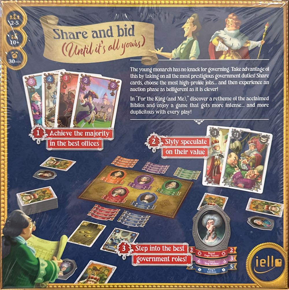 For The King (And Me)  (2-5) board game collectible [Barcode 3760175518317] - Main Image 2