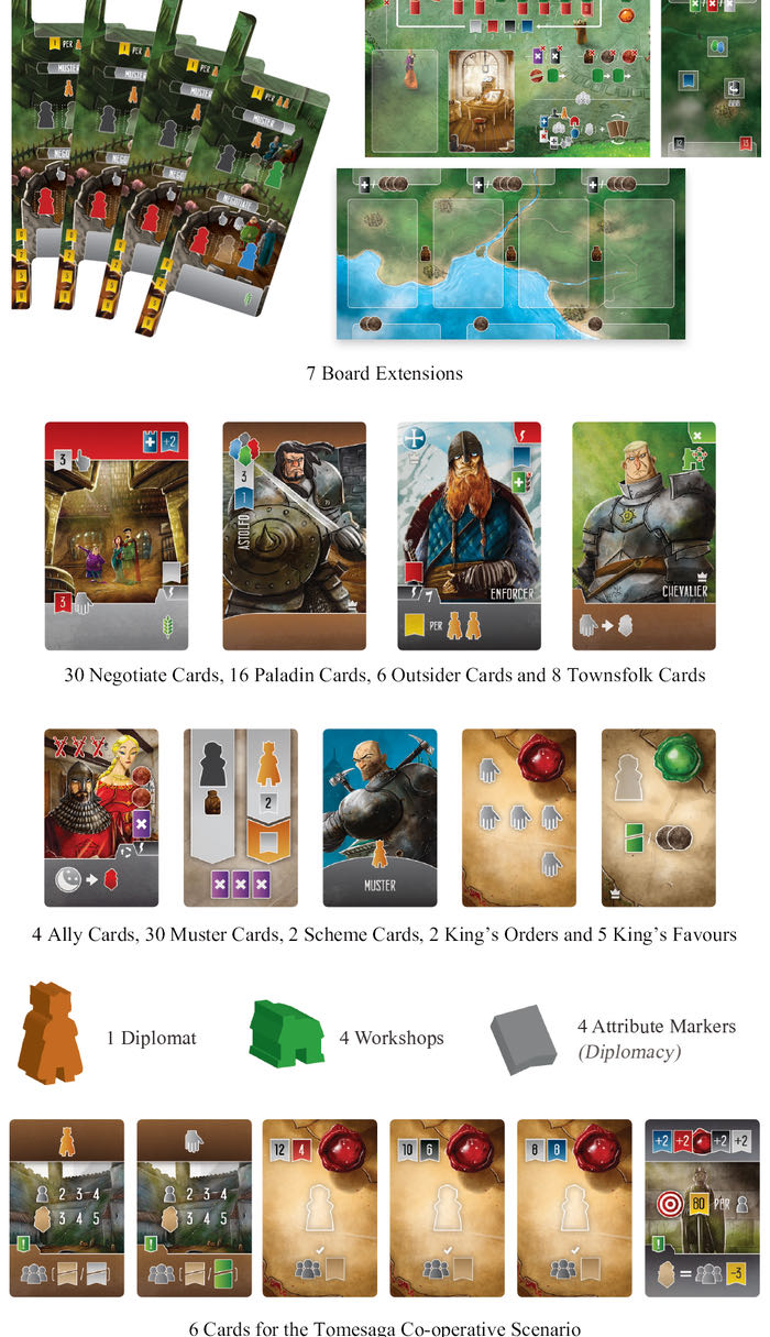 Paladins Of The West Kingdoms: Collector’s Box  board game collectible [Barcode 794712385202] - Main Image 3