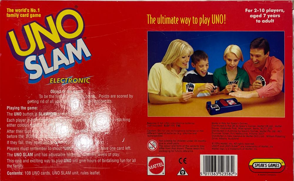 Uno Slam  board game collectible - Main Image 2
