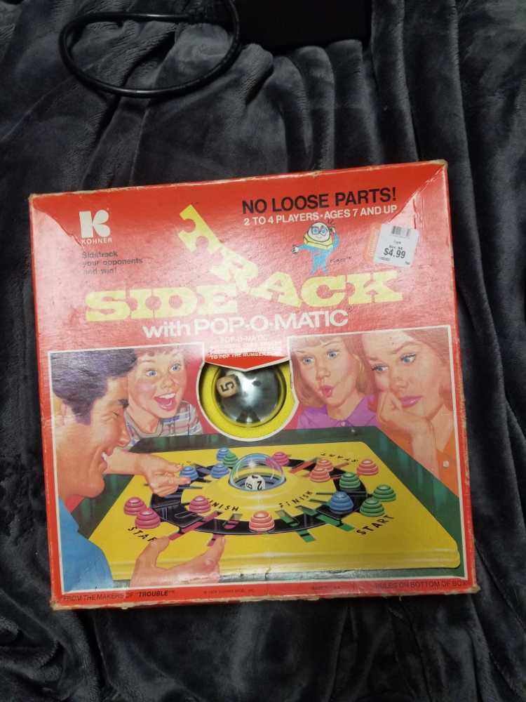 Side Track With Pop-O-Matic   board game collectible - Main Image 1