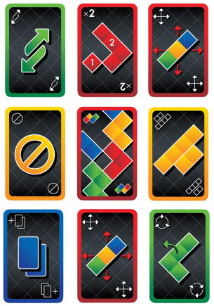Blokus Shuffle: Uno Edition  (2-4) board game collectible [Barcode 887961963489] - Main Image 3