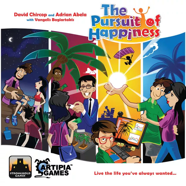 The Pursuit Of Happiness (1-4) board game collectible - Main Image 1