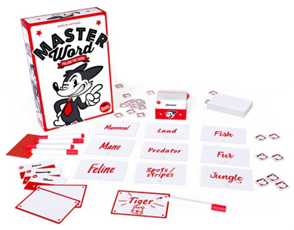 Master Word  (3-6) board game collectible [Barcode 807658001034] - Main Image 3