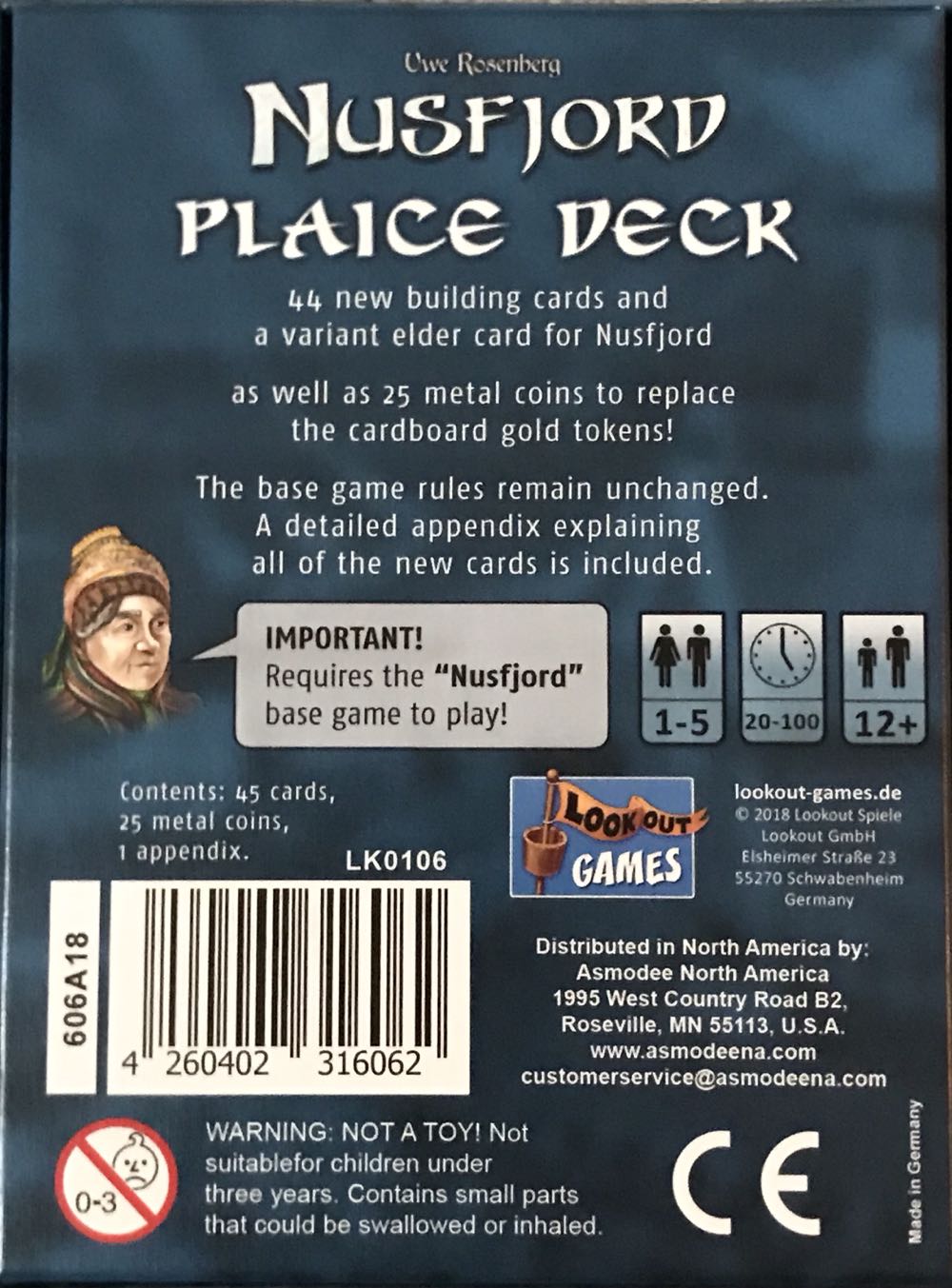 Nusfjord: Plaice Deck  (1-5) board game collectible [Barcode 4260402316062] - Main Image 2