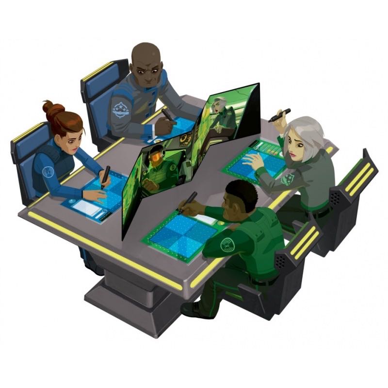 Captain Sonar Family  (2-4) board game collectible [Barcode 3760146645110] - Main Image 3