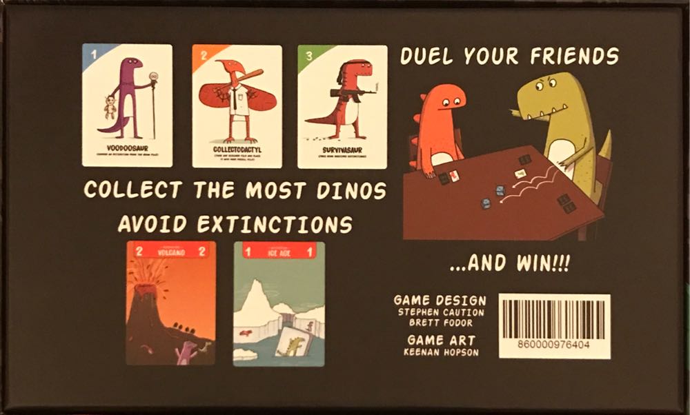 Dino Duel  (2-4) board game collectible [Barcode 860000976404] - Main Image 2