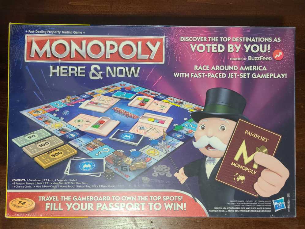 Here & Now Walmart Gold Exclusive  board game collectible [Barcode 630509319763] - Main Image 2