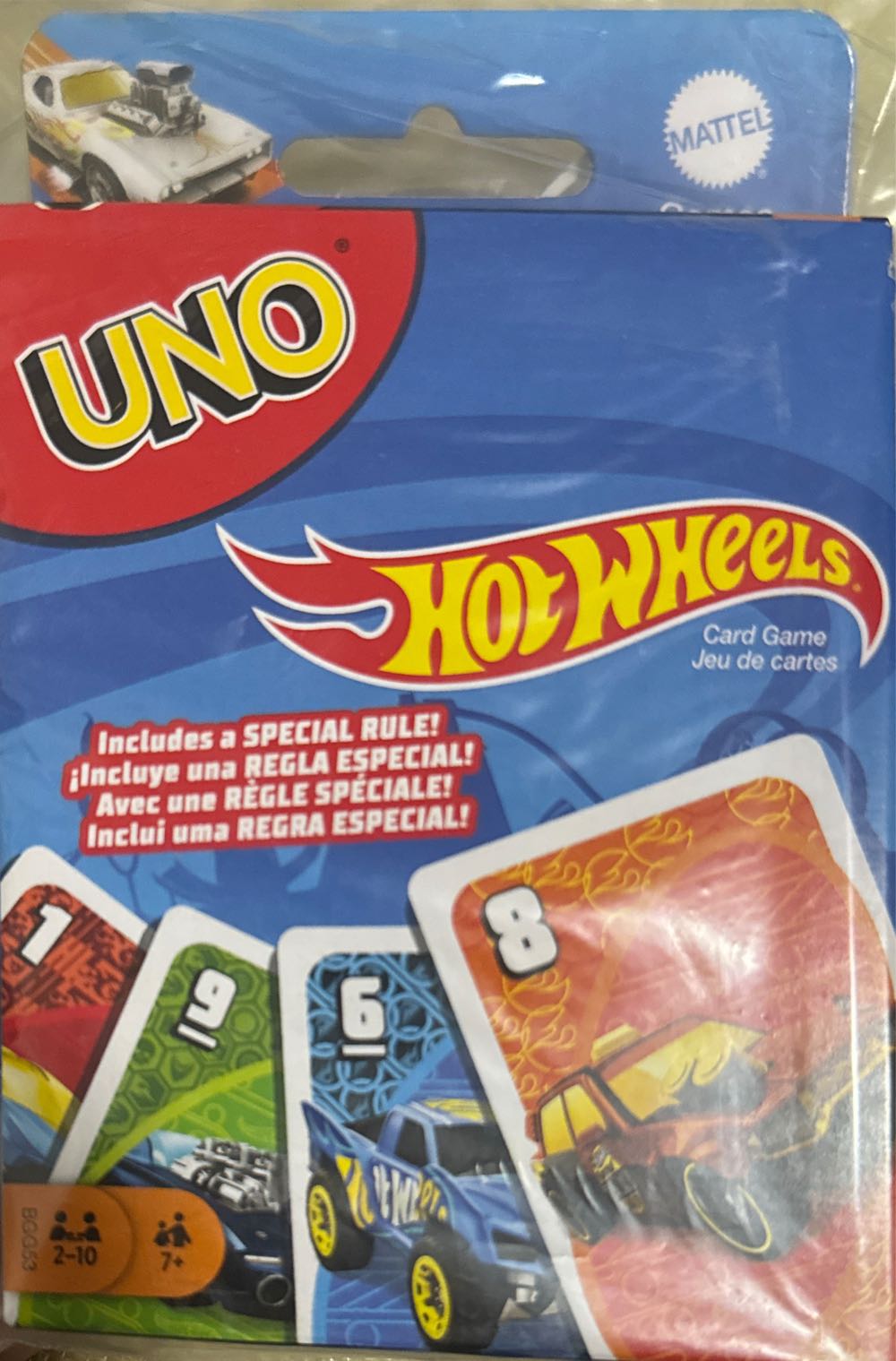 Hot Wheels  (2-10) board game collectible [Barcode 746775321925] - Main Image 4