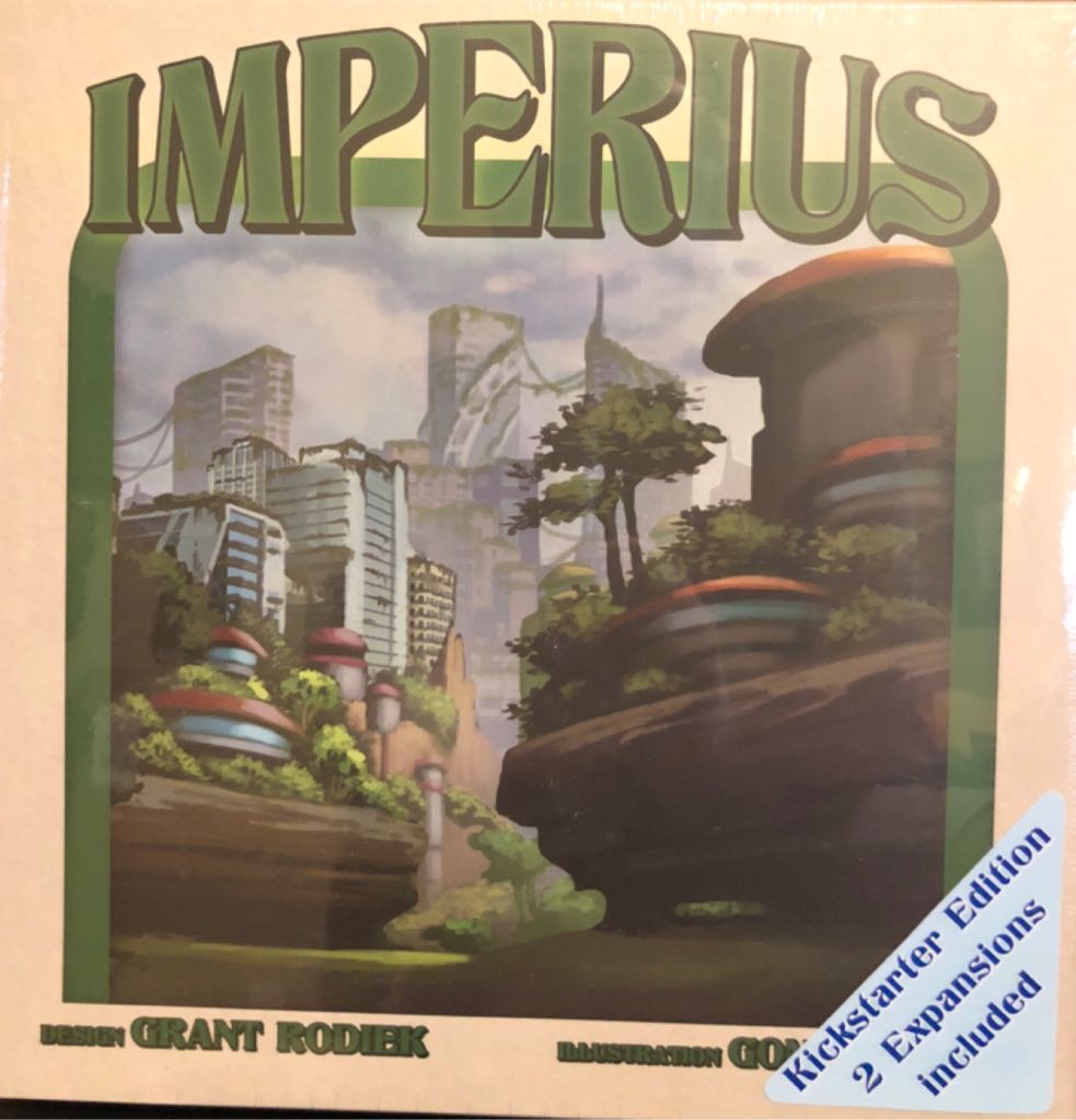 Imperius - Kickstarter Edition  (2-4) board game collectible [Barcode 843495100134] - Main Image 2