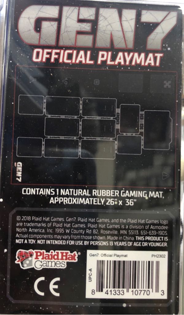 GEN7 Playmat  board game collectible [Barcode 841333107703] - Main Image 2