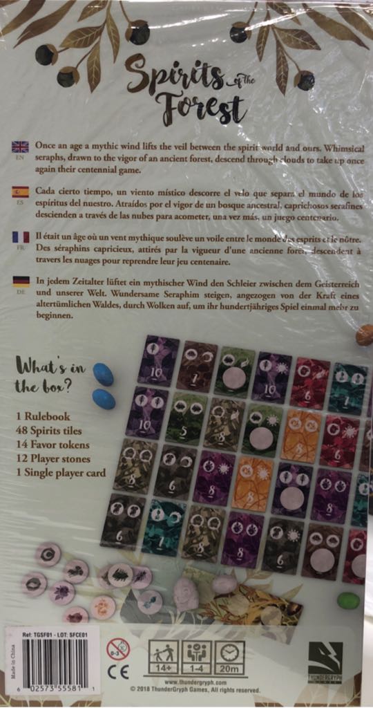 Spirits of the Forest: Signed  (1-4) board game collectible [Barcode 602573555811] - Main Image 2
