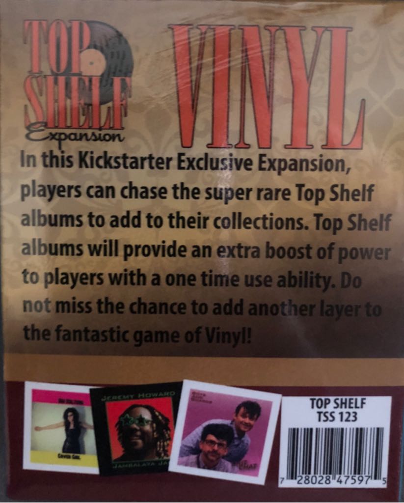 Top Shelf  board game collectible - Main Image 2