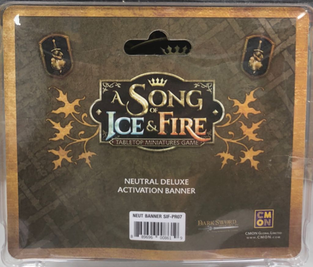 Neutral Deluxe Activation Banner  board game collectible [Barcode 889696008619] - Main Image 2