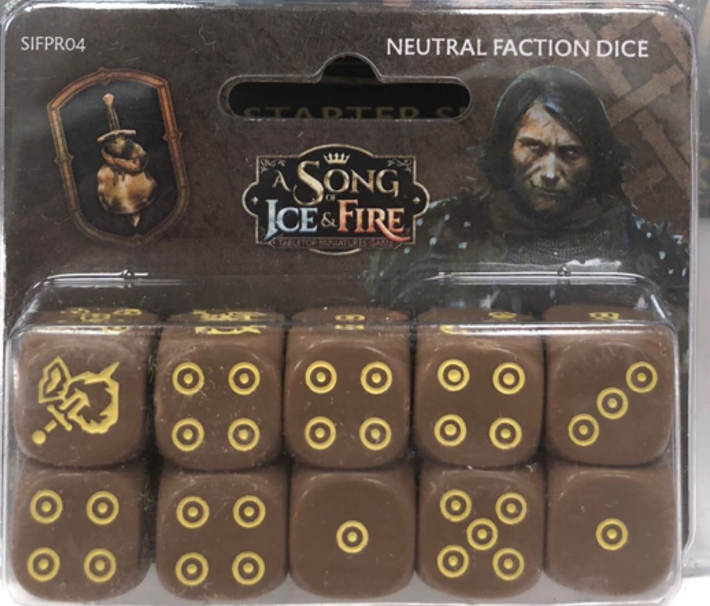 Neutral Faction Dice  board game collectible [Barcode 889696007940] - Main Image 1