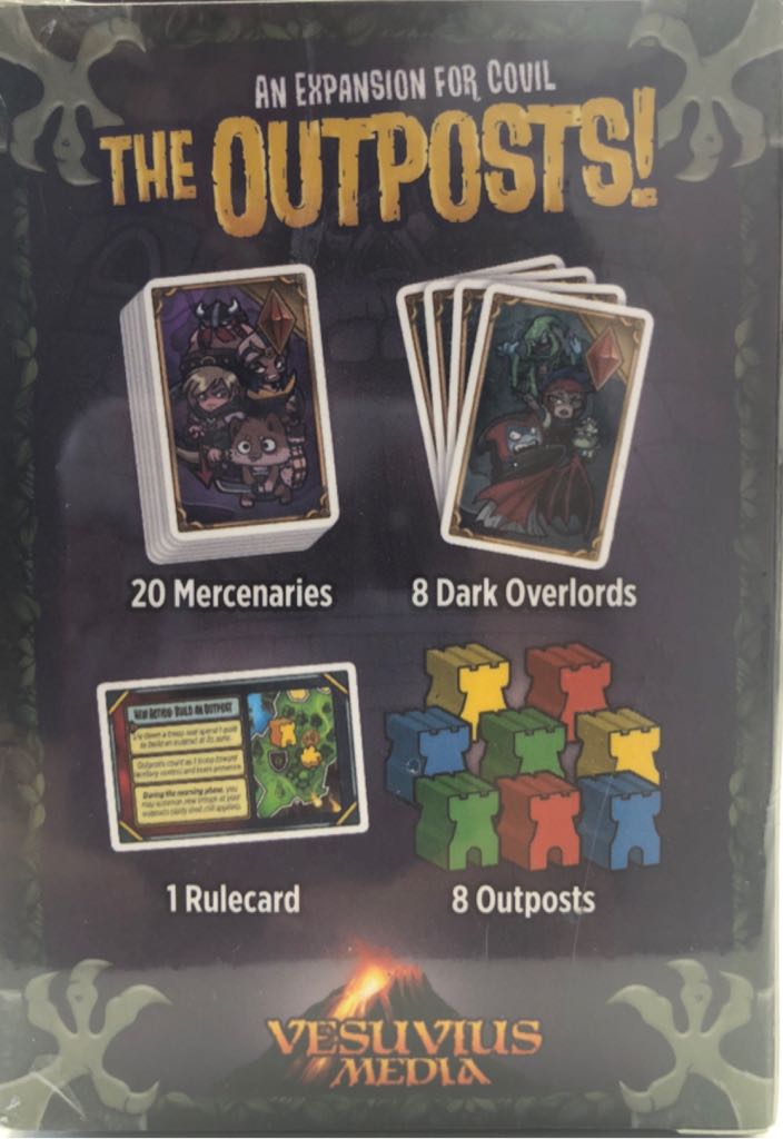 Covil: The Outposts  board game collectible [Barcode 708445895556] - Main Image 2