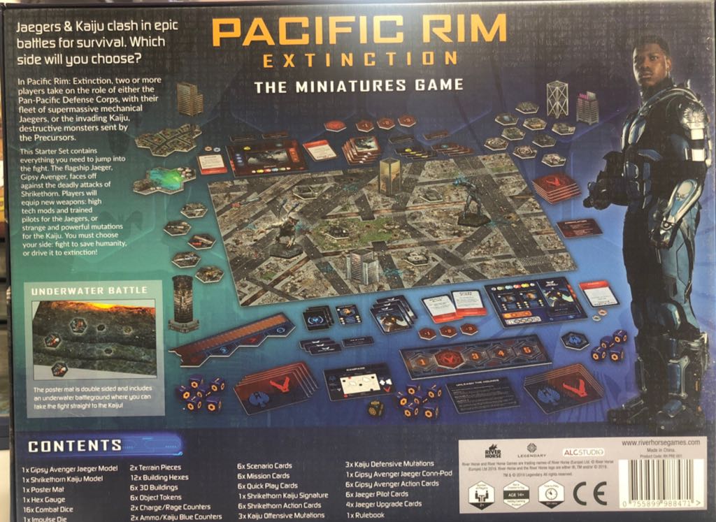 Pacific Rim: Extinction  (2+) board game collectible [Barcode 755899988471] - Main Image 2