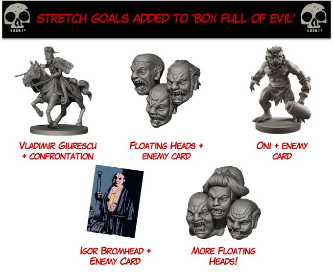 Hellboy: The board game - Box Full Of evil  (1-4) board game collectible [Barcode 5060469664583] - Main Image 2