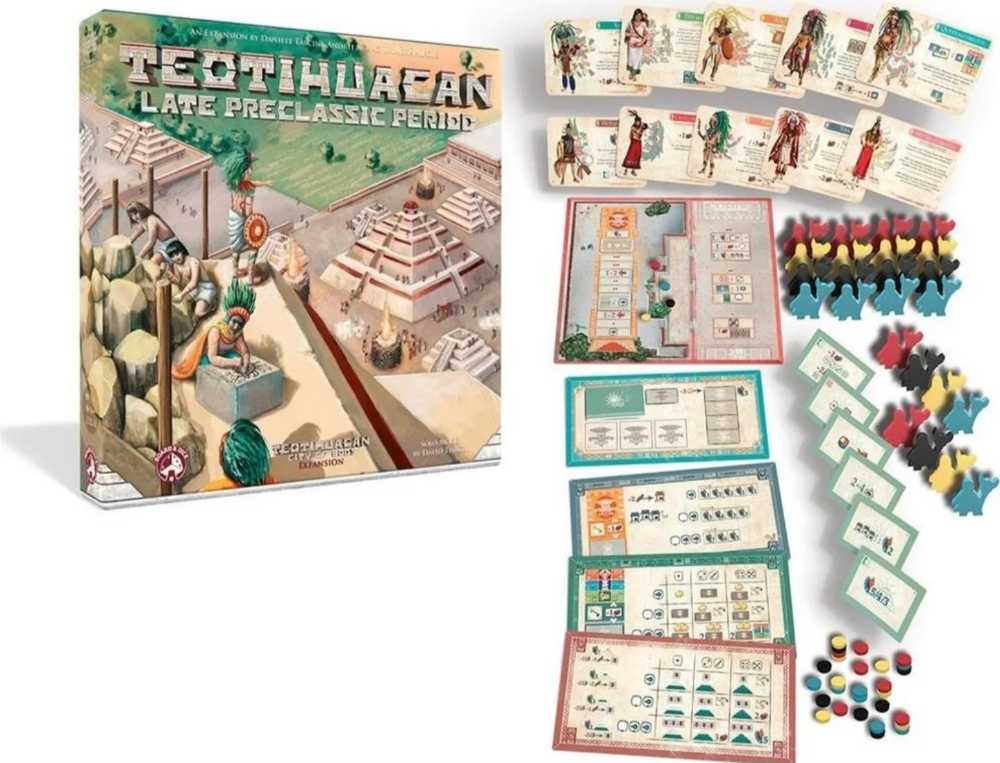 Teotihuacan: Late Preclassic Period Expansion  (1-4) board game collectible [Barcode 6425453000959] - Main Image 4