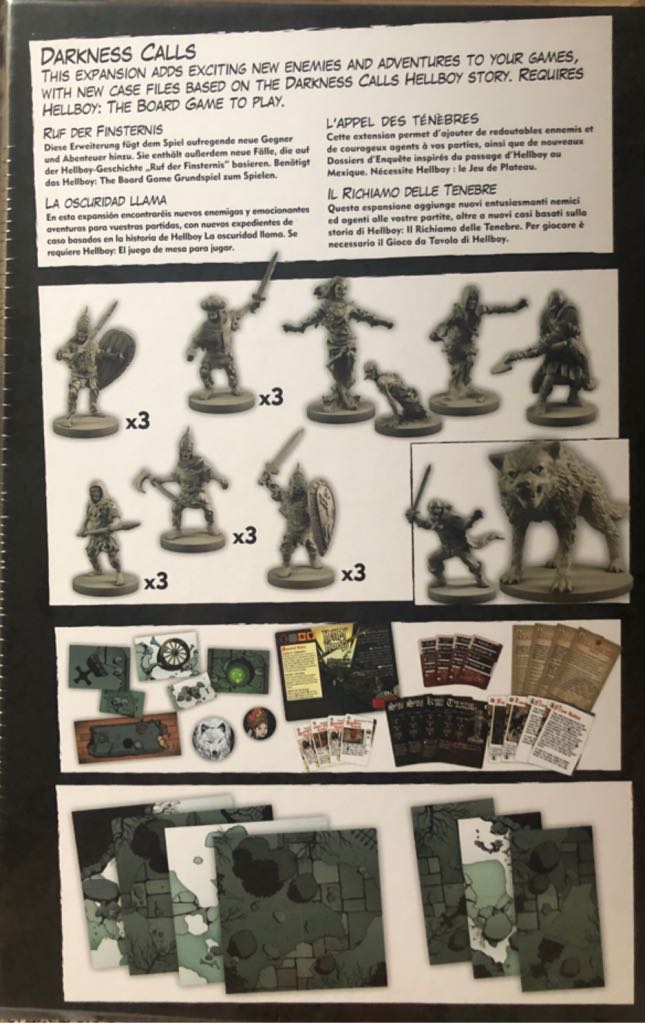 Hellboy: Darkness Calls  board game collectible [Barcode 5060469664606] - Main Image 2