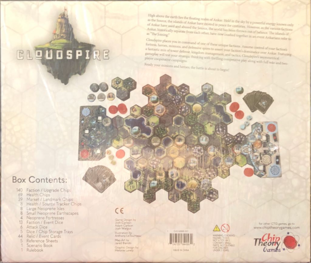 Cloudspire  (1-4) board game collectible [Barcode 704725644562] - Main Image 2