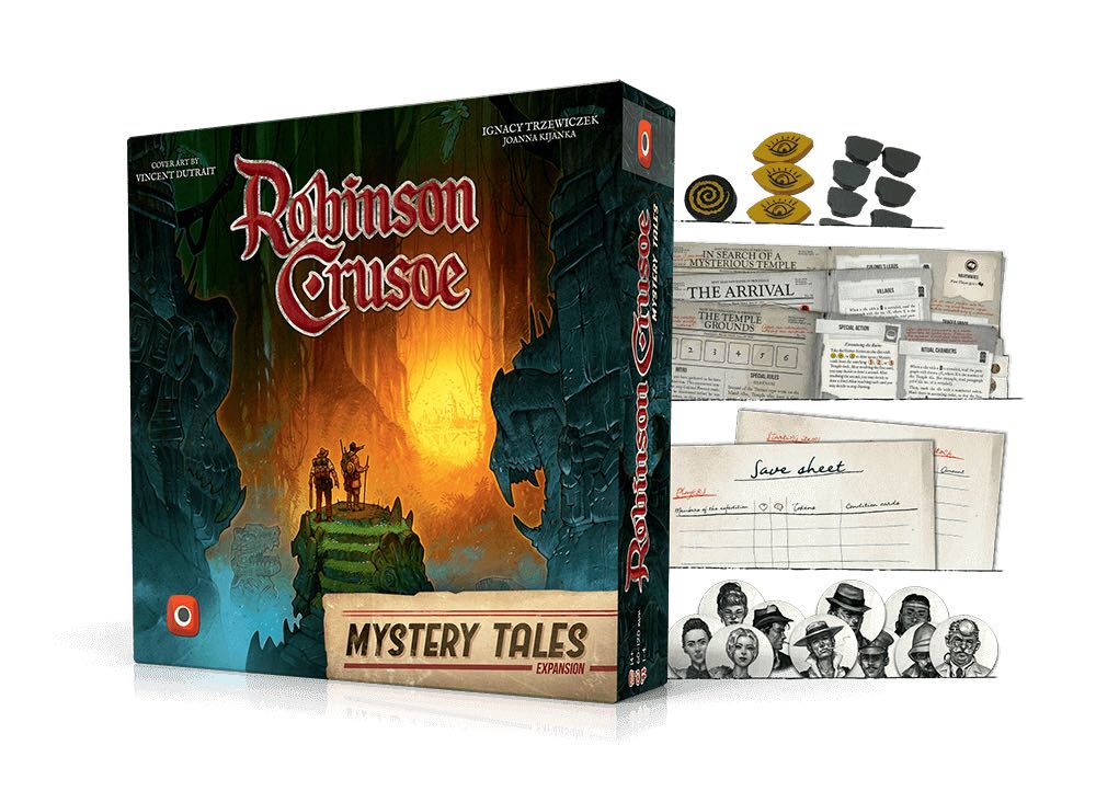 Robinson Crusoe - Mystery Tales  (1-4) board game collectible [Barcode 5902560381276] - Main Image 2