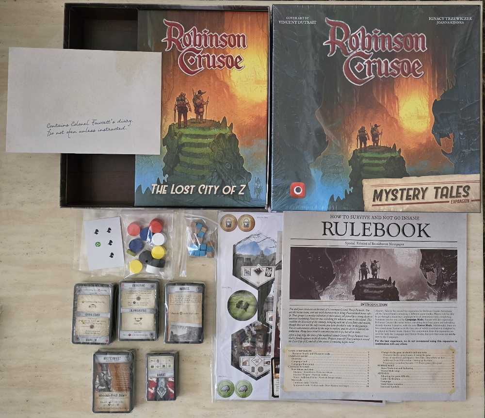 Robinson Crusoe - Mystery Tales  (1-4) board game collectible [Barcode 5902560381276] - Main Image 3