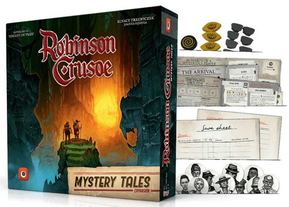 Robinson Crusoe - Mystery Tales  (1-4) board game collectible [Barcode 5902560381276] - Main Image 4