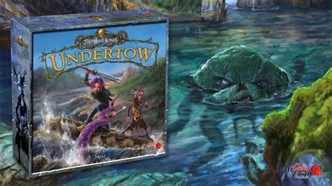 Too Many Bones: Undertow Adventure Map  board game collectible [Barcode 704725642711] - Main Image 2