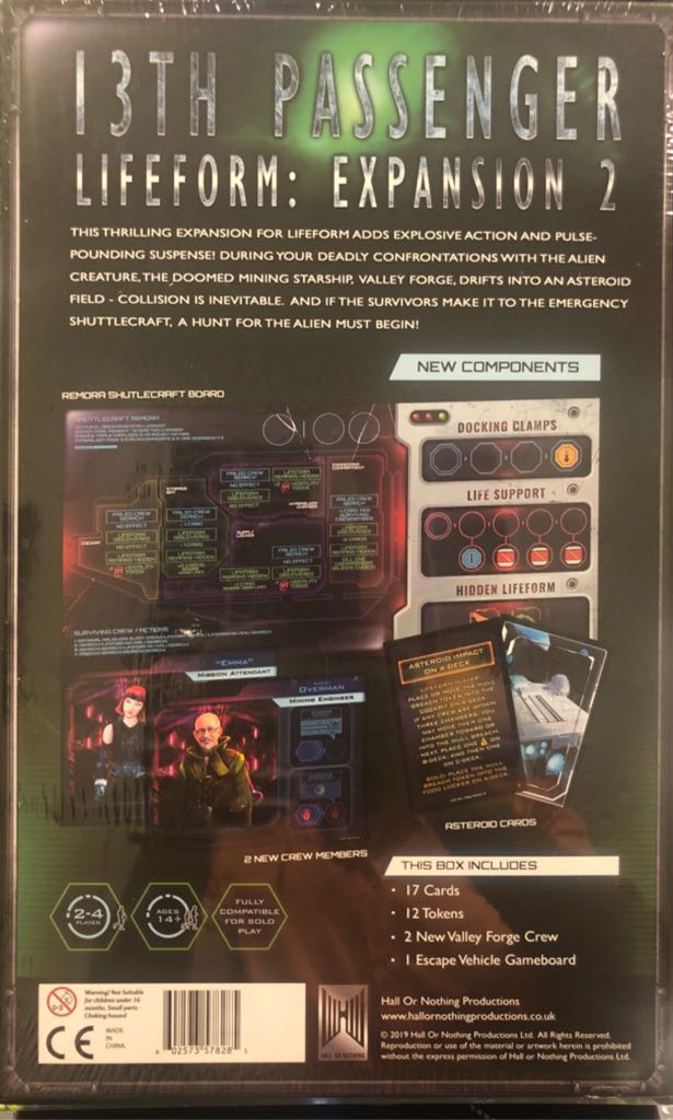 Lifeform: 13th Passenger  board game collectible [Barcode 602573578285] - Main Image 2