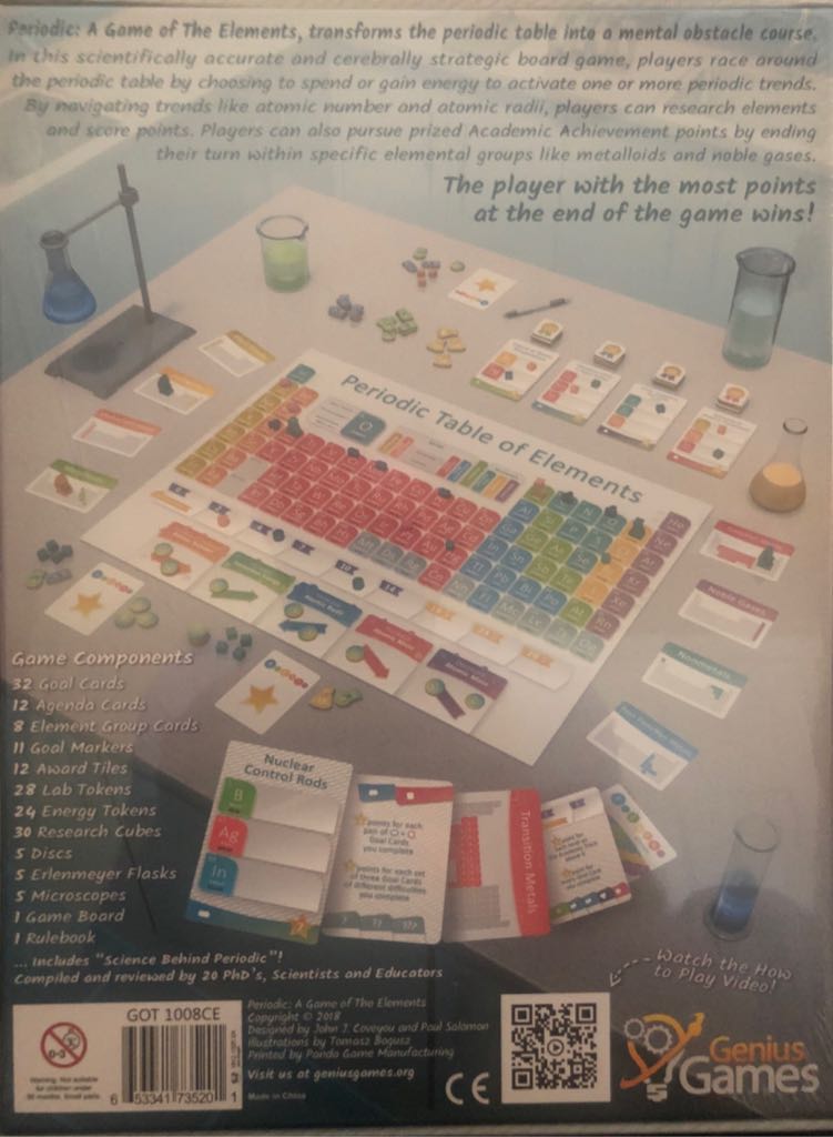 Periodic  (2-5) board game collectible [Barcode 653341735201] - Main Image 2